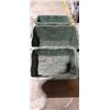 Image 1 : THREE PVC AMO TOTES: TWO MEDIUM AND ONE LARGE