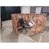 Image 1 : FLOOR DEMO MODEL 5 PANEL MIGRATORY BIRD BLIND (BLIND SIZE ADJUSTABLE - CHAIR NOT INCLUDED