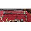 Image 1 : BARNETT CAMO CAT COMPOUND BOW COMES WITH QUIVER, FIVE ARROWS, AND SIGHTS