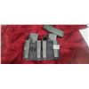 Image 2 : THREE MAGAZINE BELT AMMO HOLDER COMES WITH THREE 5,56X45MM FIVE SHOT MAGAZINES