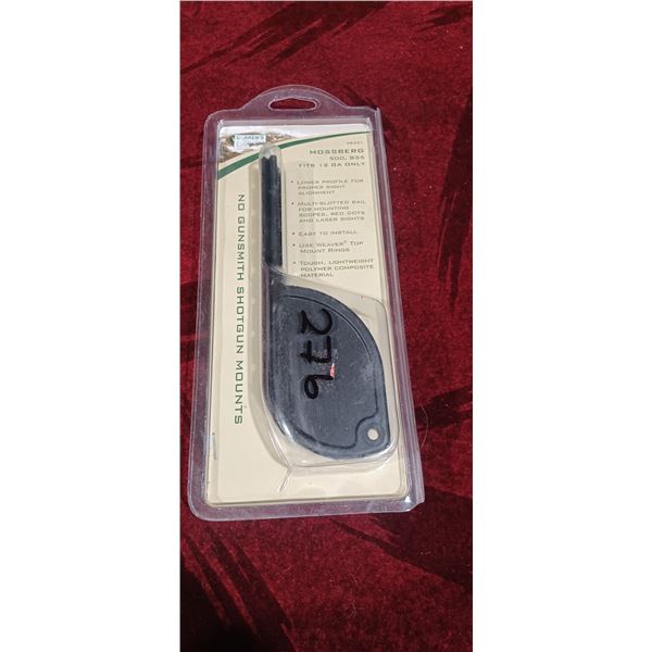 WEAVER NO GUN SMITH SCOPE MOUNT - FITS MOSSBERG 55/835 12GA ONLY