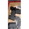 Image 2 : BOX WITH ASSORTED HANDGUN ACCESSORIES AND PARTS