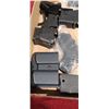 Image 3 : BOX WITH ASSORTED HANDGUN ACCESSORIES AND PARTS