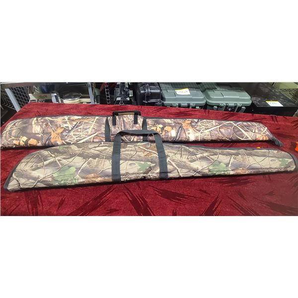 TWO RIFLE CASES 46" AND 50"