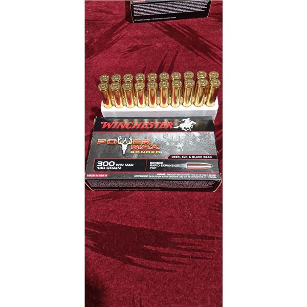 20 ROUNDS OF WICHESTER 300 WIN MAG