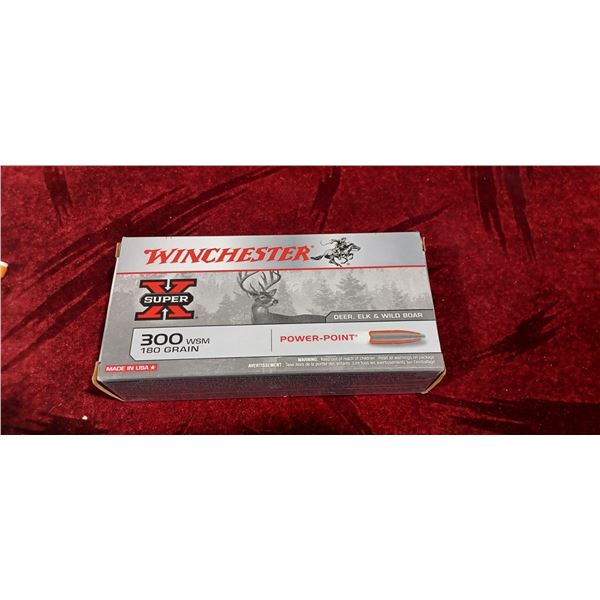 WINCHESTER .300 WIN MAG 150GR PP 20 ROUNDS