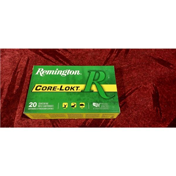 REMINGTON CORE-LOKT 30-06 SPRG 165GR 20 ROUNDS