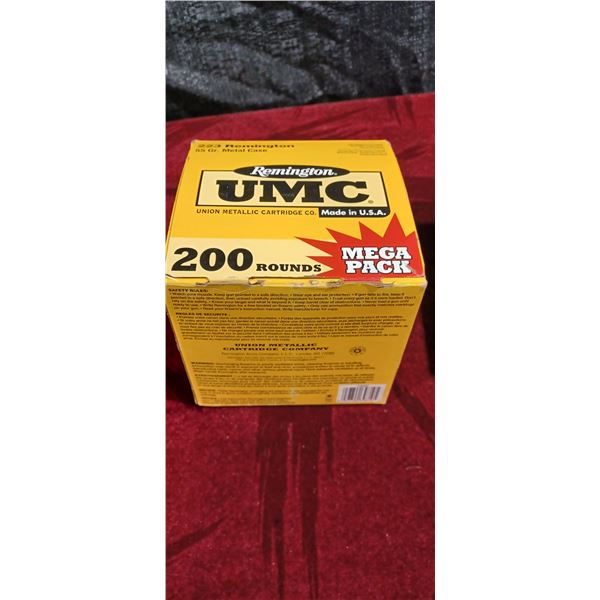 200 RDS OF REMINGTON UMC .223 REM 55GR