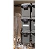 Image 1 : THREE PVC AMMO STORAGE BOXES - MEDIUM