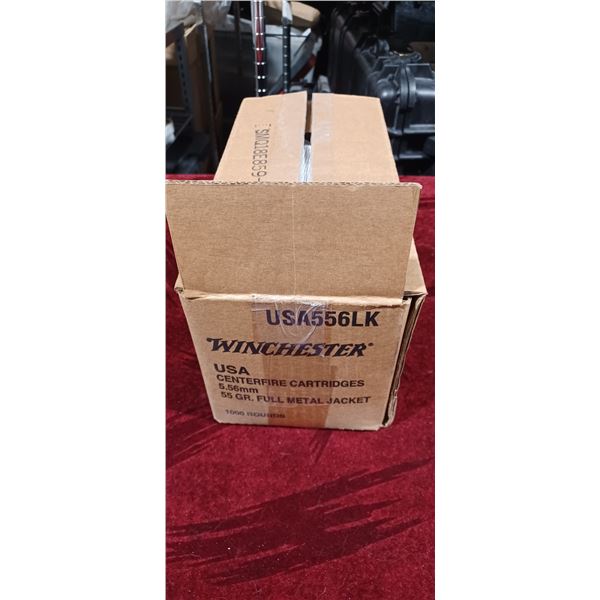 1000 ROUNDS OF WINCHESTER 5.56MM 55GR FMJ