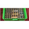 Image 2 : 100 MIXED ROUNDS OF 7.62 X 39MM FMJ - 20 COPPER COLOURED STEEL - 19 GREEN STEEL AND 60 GREY STEEL