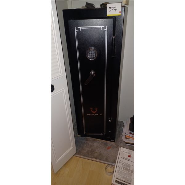 HUNTSHIELD 10 GUN SAFE KEY PAD COMBINATION LOCK 19"X15"X55"