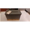 Image 1 : MOBILE CB RADIO BASE STATIONC/W BATTERY AND ANTENNA IN ARMY CASE