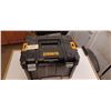 Image 1 : DEWALT T-STAK CASE C/W 2 NEW MASKS AND 8 SETS OF FILTERS