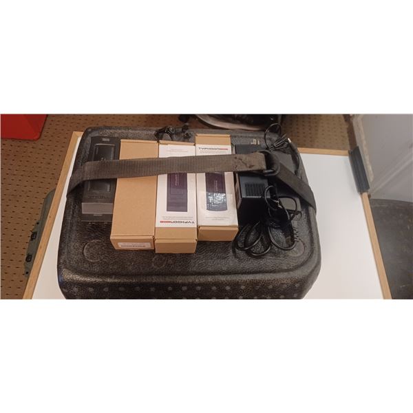 UNUSED YUNEEC TYPHOONE H HEXACOPTER CAMERA DRONE C/W 4 BATTERIES, CHARGER AND CONTRAL PANEL