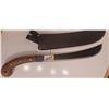 Image 4 : 16 INCH MACHETTE  C/W SHEATH AND WOOD HANDLE
