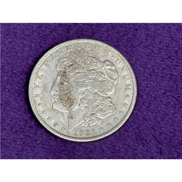 MORGAN SILVER DOLLAR - 1921