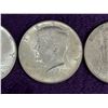 Image 3 : KENNEDY HALF DOLLARS - 1964D X 3, AND 1964