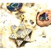 Image 9 : Star of David Pendant Featuring Floating Diamonds 14K