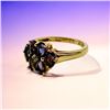 Image 11 : Adorable Purple Tourmaline Flower Ring with Diamond