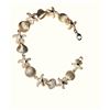 Image 5 : Sterling Silver Nautical Seashell Bracelet 8"