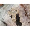 Image 6 : 14K Yellow Gold Cross with .99 CTW Diamond
