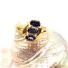 Image 7 : Mesmerizing, Genuine Purple Spinel 3-Stone Ring