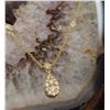 Image 8 : 18K Diamond Cluster Drop Station Necklace