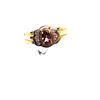 Image 7 : Intriguing Color-Changing Garnet and Diamond Ring