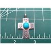 Image 11 : Signed Ruth Ann Begay Turquoise Cross Navajo