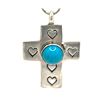 Image 1 : Signed Ruth Ann Begay Turquoise Cross Navajo