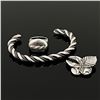 Image 2 : Jewelry Set- Bracelet, Brooch, Ring