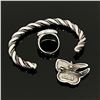 Image 3 : Jewelry Set- Bracelet, Brooch, Ring