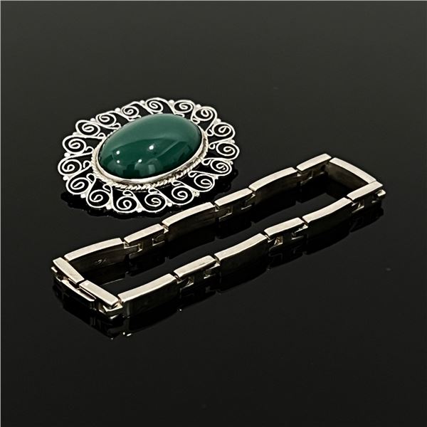 Jewelry Set- Bracelet, Brooch