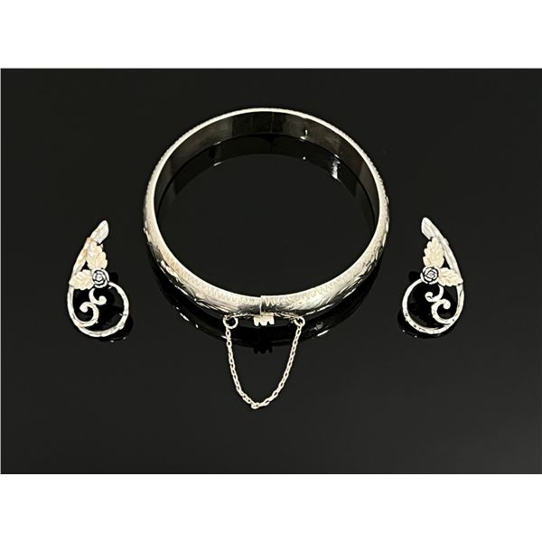 Jewelry Set- Bracelet, Earrings