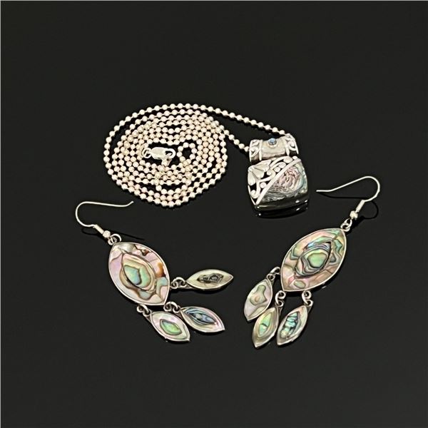 Necklace and Earrings