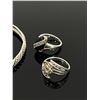 Image 4 : Jewelry Set- Bracelet and Ring, Earrings
