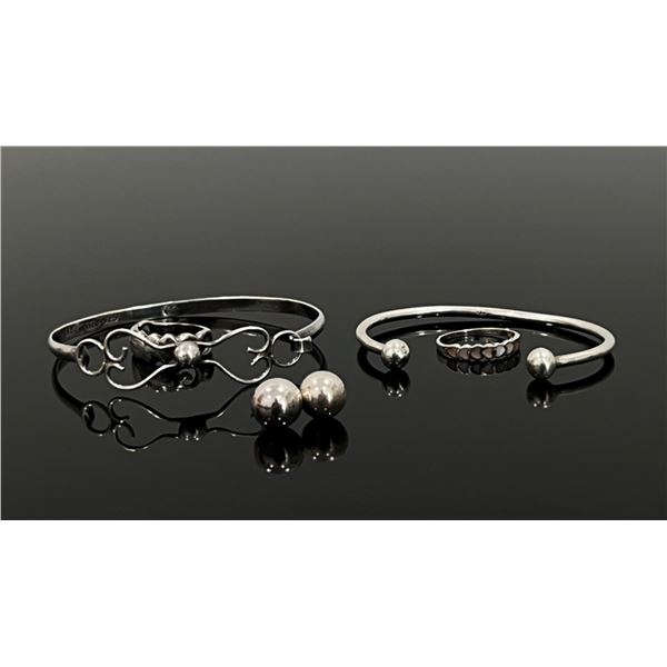 Jewelry Set- Bracelet, Ring, Earrings