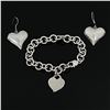 Image 1 : Jewelry Set- Bracelet, Earrings