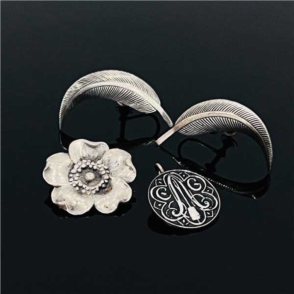 Jewelry Set- Brooches, Earrings