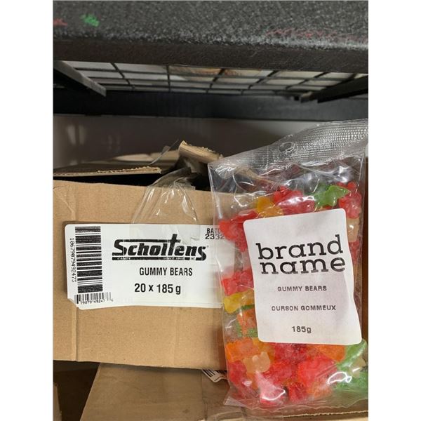 Scholtens Gummy Bears 185g x 20-Pack