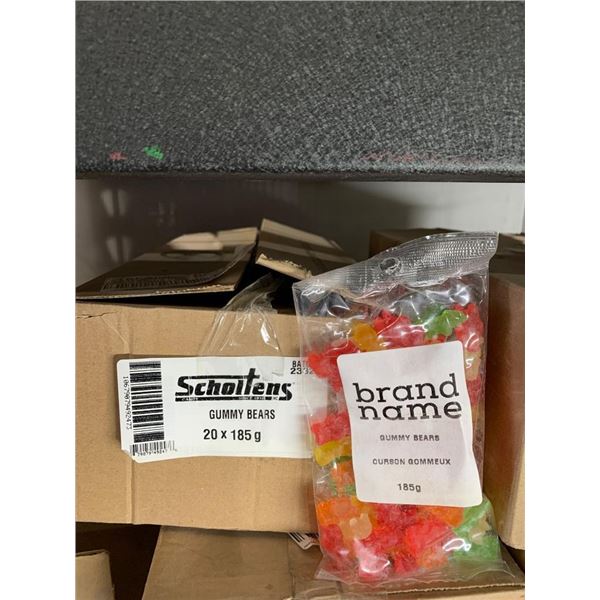 Scholtens Gummy Bears 185g x 20