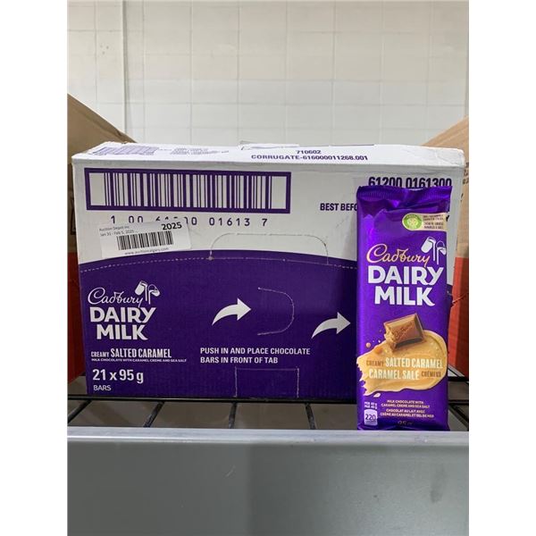 Cadbury Dairy Milk Creamy Salted Caramel Case (21 x 95g)