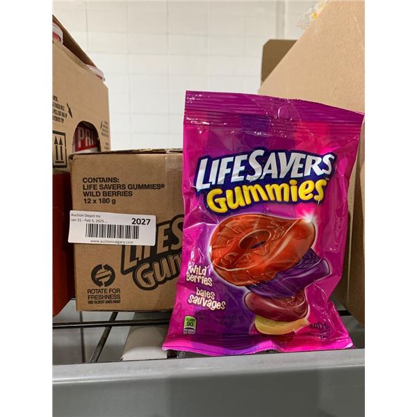 Life Savers Gummies Wild Berries 180g x 12