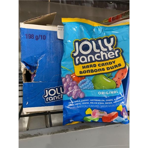 Jolly Rancher Hard Candy Assorted Flavors 198g x 10