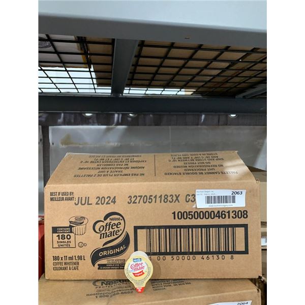 Nestle Coffee Mate Original Coffee Whitener, 180 x 11ml