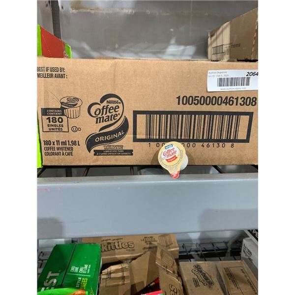 Nestle Coffee Mate Original Coffee Whitener, 180 x 11ml