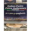 Image 2 : Italian Spaghetti Pasta 9 x 500g Box Totaling 4.5 kg