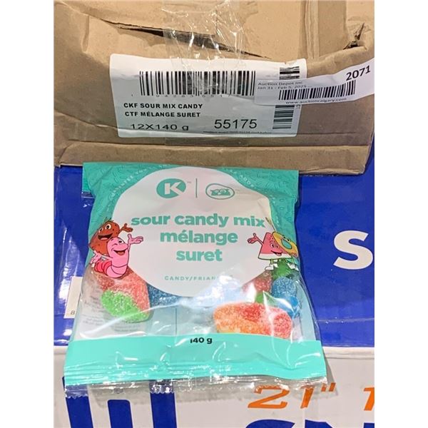 CKF Sour Candy Mix 140g x 12