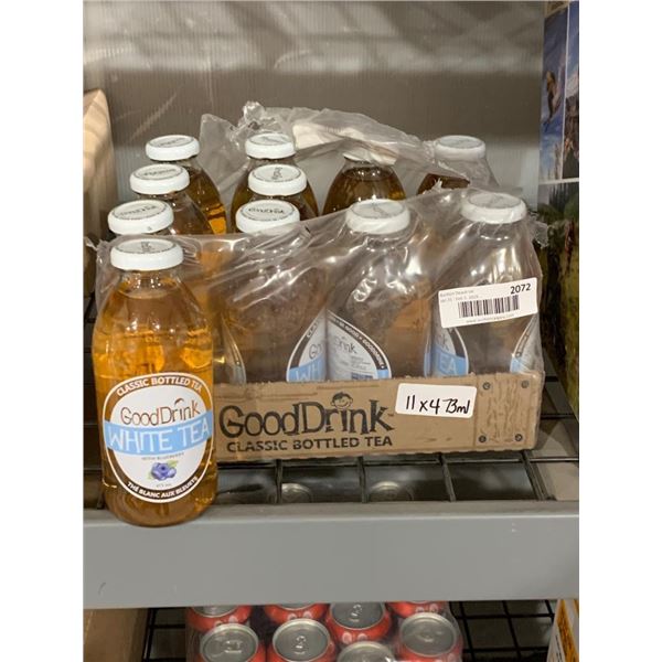 GoodDrink White Tea With Blueberry, 11 x 473 mL Bottles
